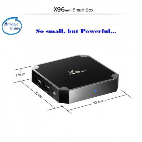 X96 MINI ANDROID BOX - 16GB - 2GB RAM - ANDROID 7.1